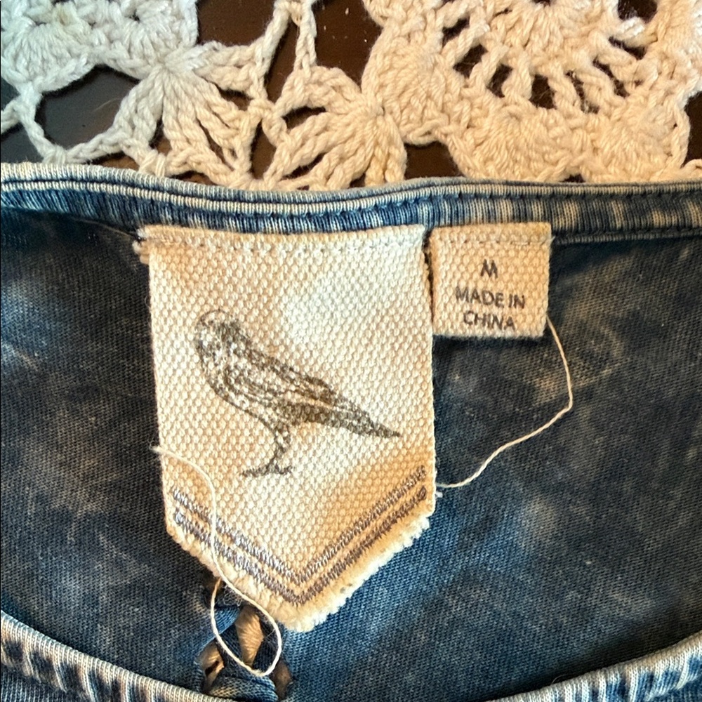 Buckle Blue Denim Tank Top - Picture 4 of 5